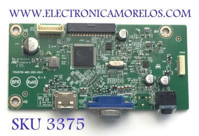 MAIN PARA MONITOR ASUS / NUMERO DE PARTE GQ1CB0U100 / 715GB799-M0C-B00-004I / MODELO VG246H